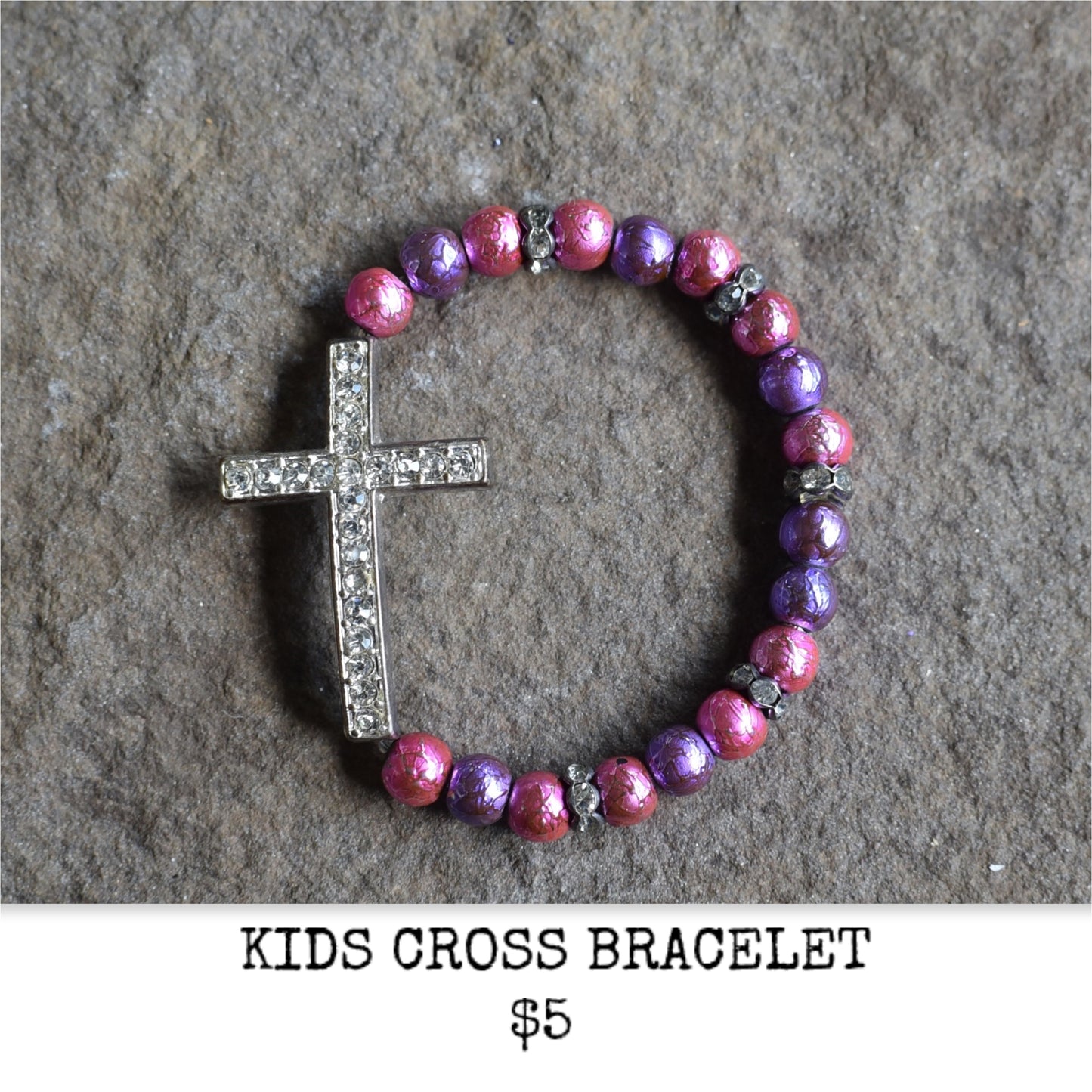 KIDS CROSS BRACELET