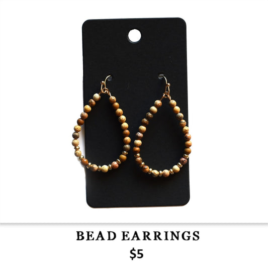 BEAD EARRINGS