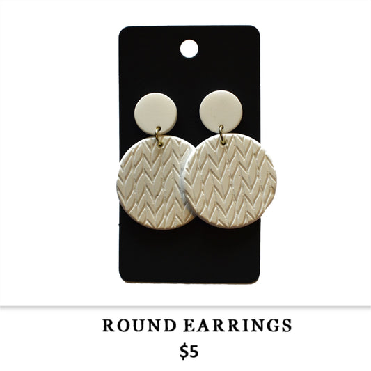 ROUND EARRINGS