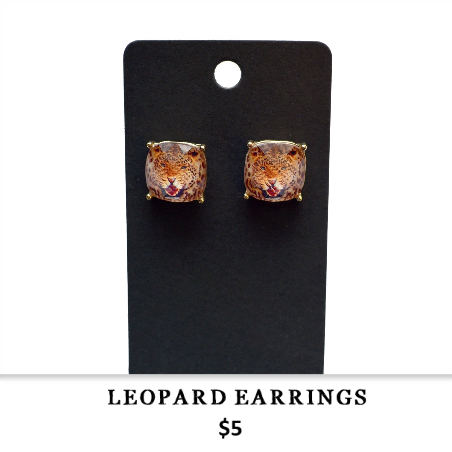 LEOPARD EARRINGS