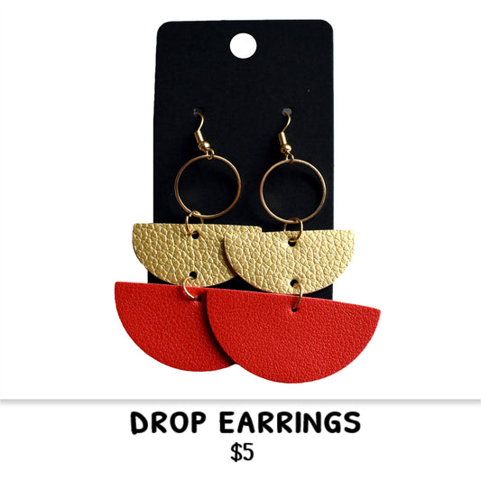 DROP EARRINGS