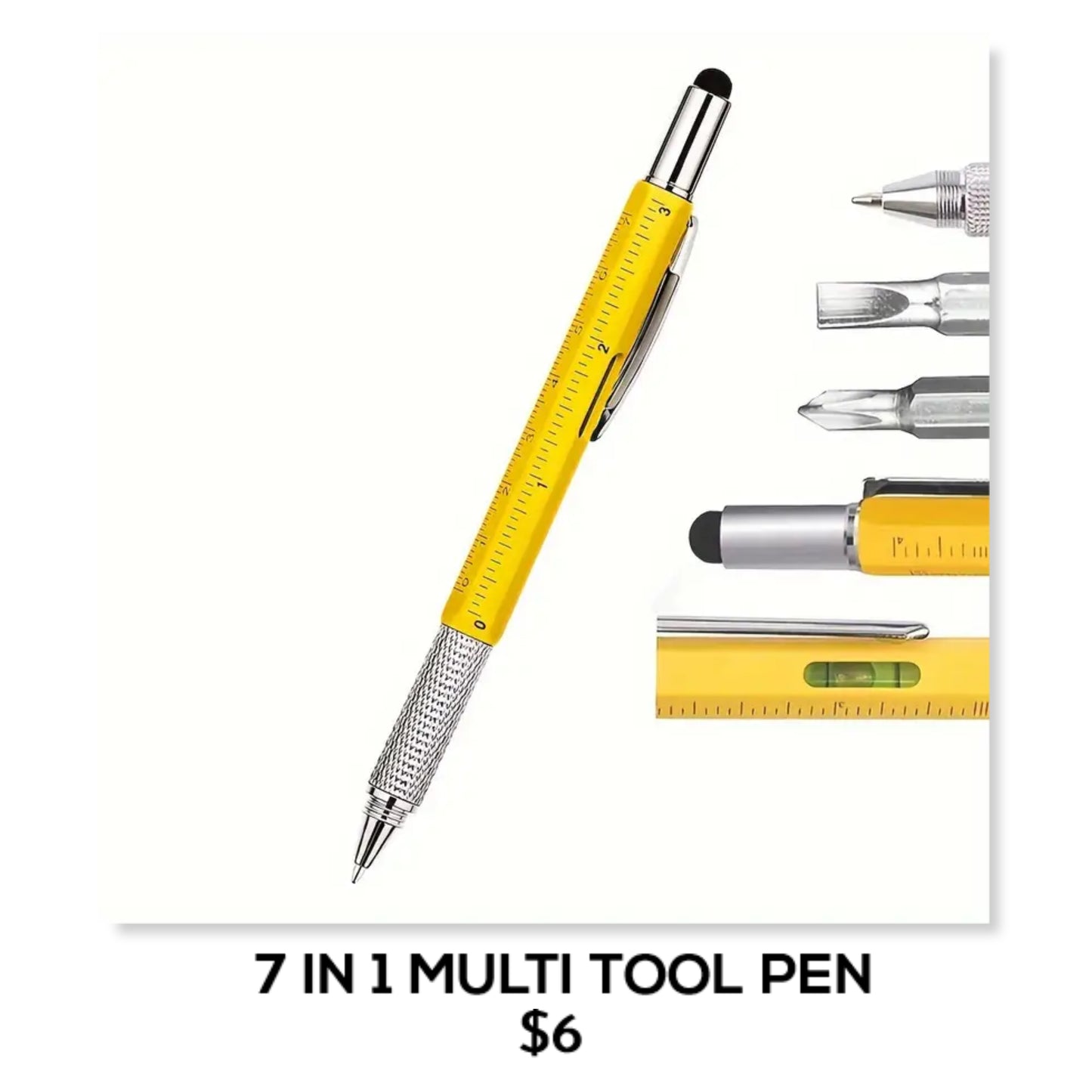 7 IN 1 MULTI TOOL PEN