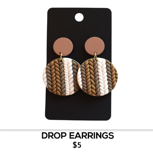 DROP EARRINGS