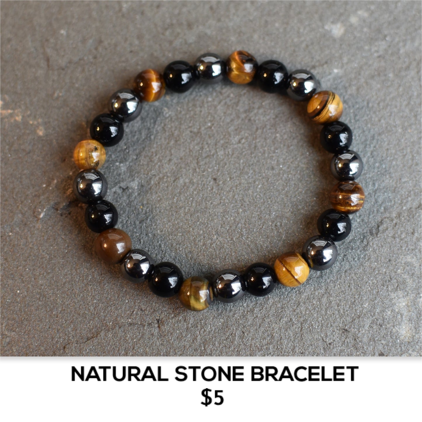 NATURAL STONE BRACELET