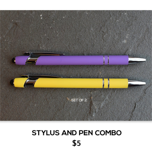 STYLUS AND PEN COMBO