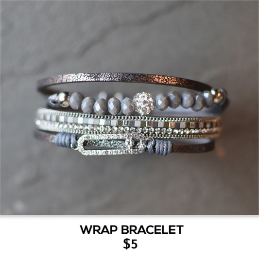 WRAP MAGNETIC CLOSURE BRACELET