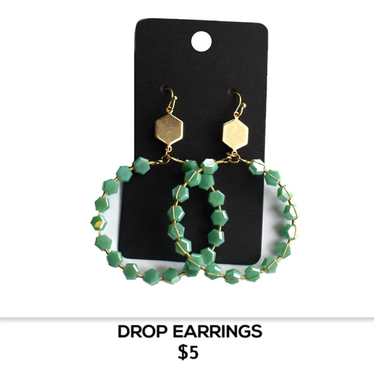 DROP EARRINGS