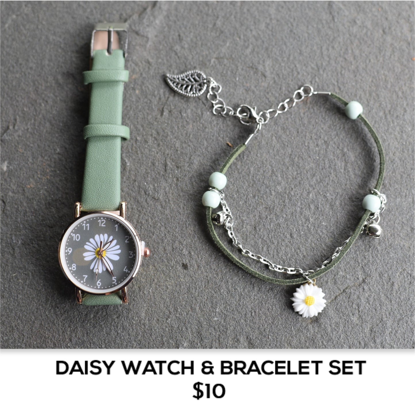 DAISY WATCH AND BRACELET SET