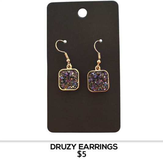 DRUZY EARRINGS