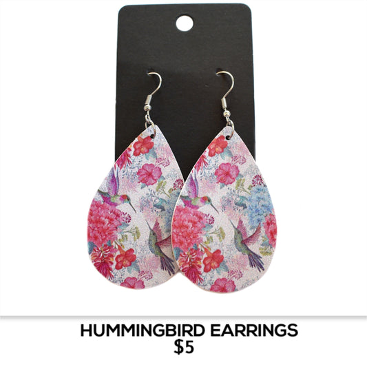 HUMMINGBIRD EARRINGS