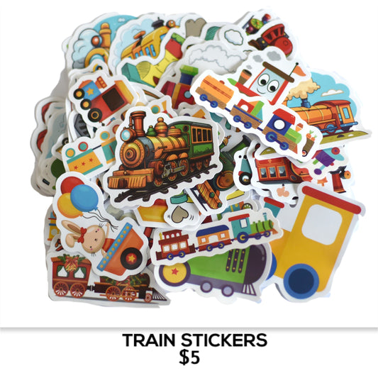 TRAIN STICKERS