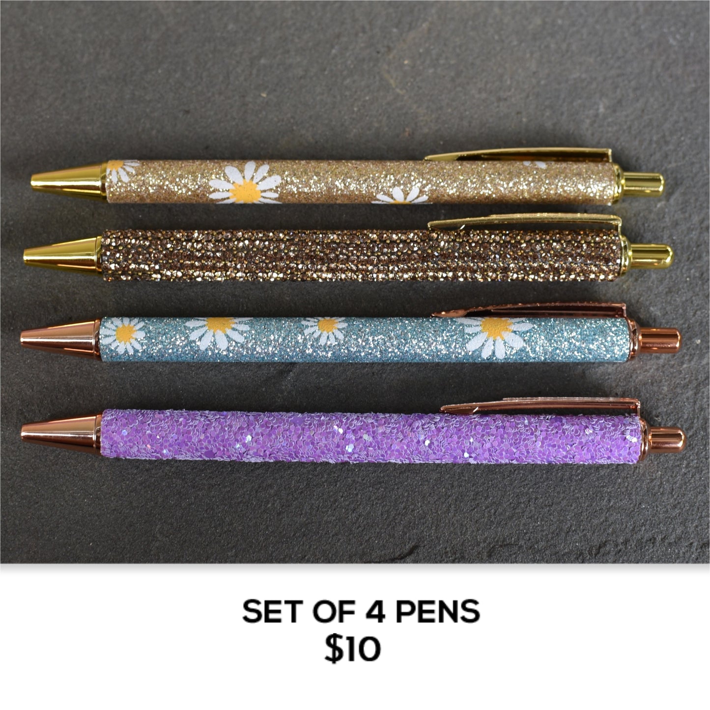 SET OF 4 PENS - DAISY