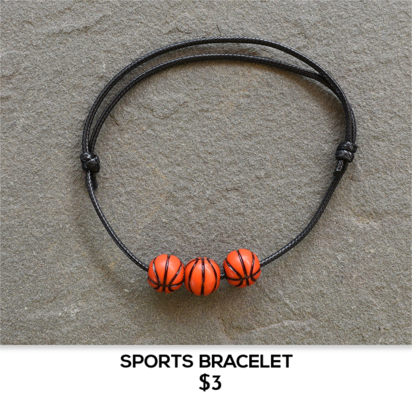 SPORTS BRACELET - BASKETBALL