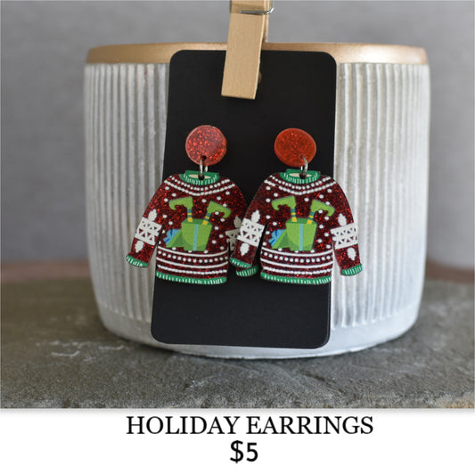 HOLIDAY EARRINGS