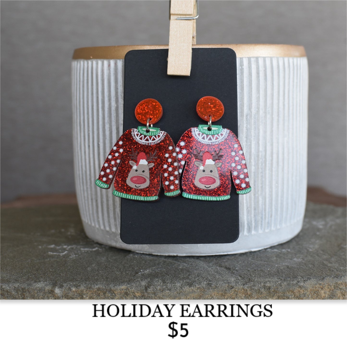 HOLIDAY EARRINGS