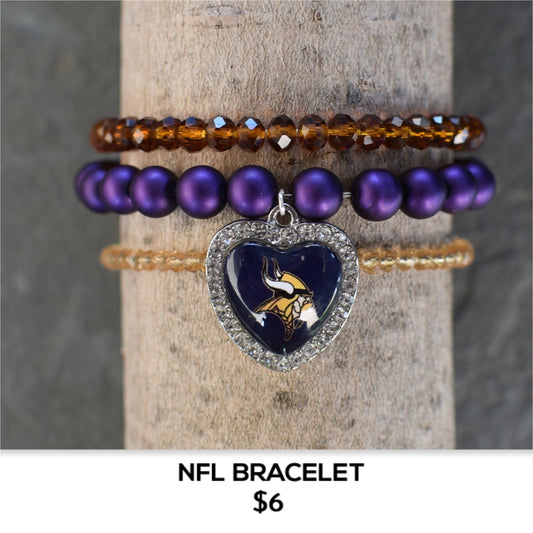 VIKINGS NFL BRACELET