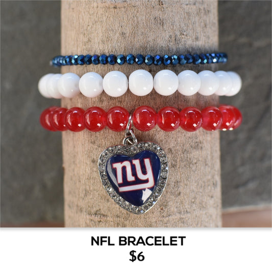 GIANTS NFL BRACELET