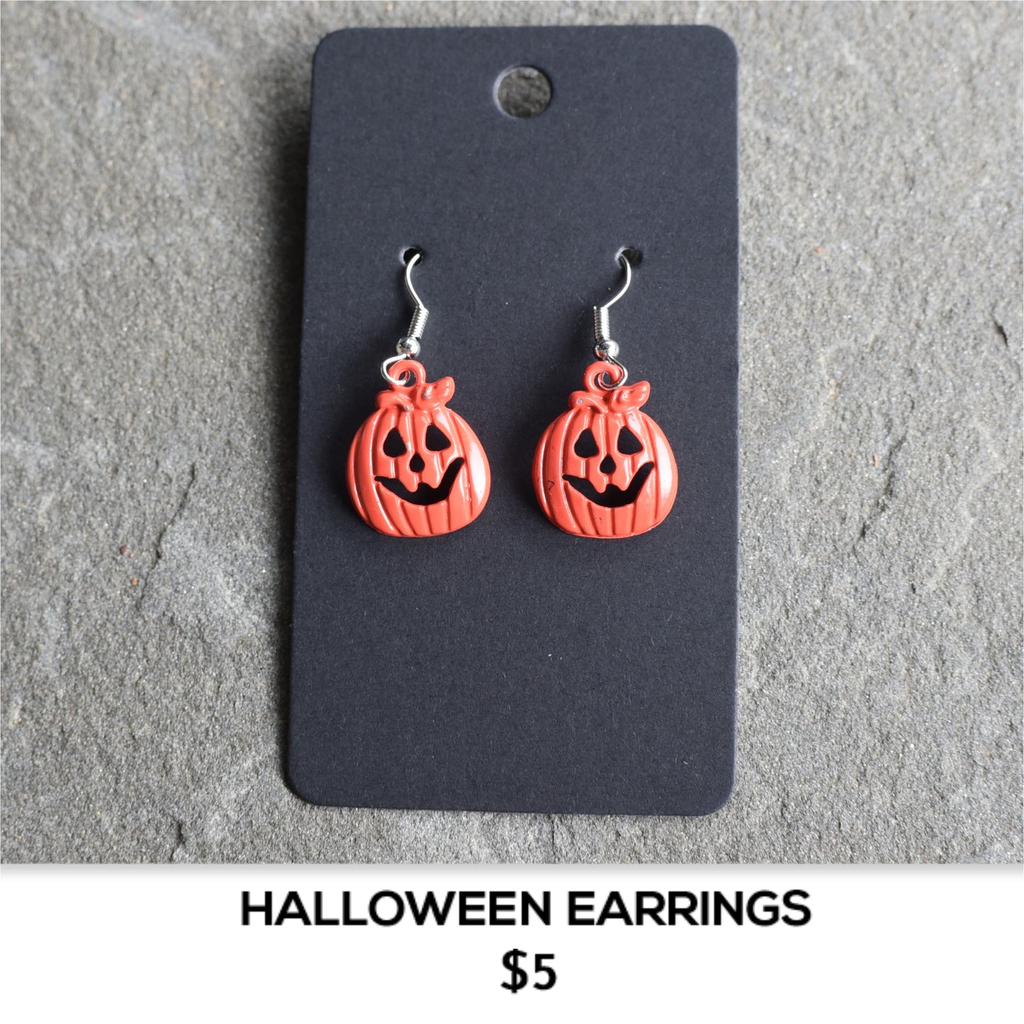 HALLOWEEN EARRINGS - PUMPKIN