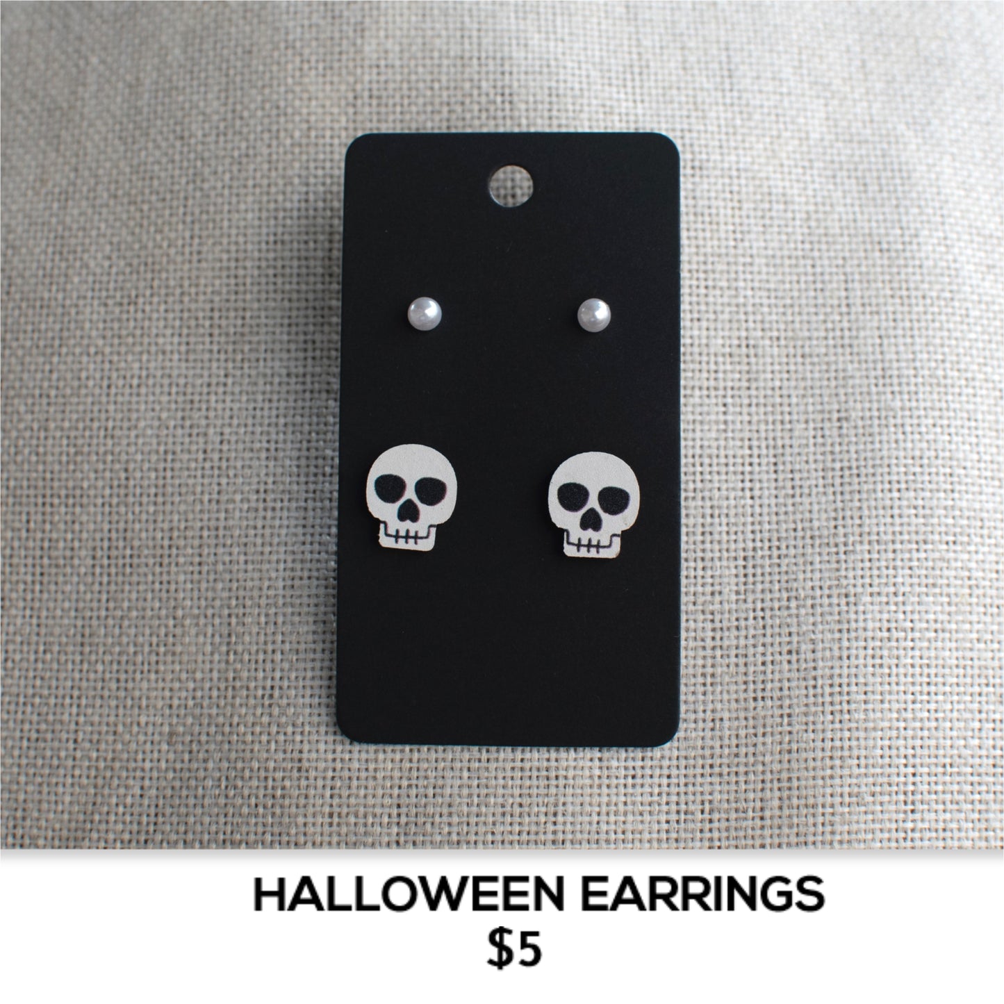 HALLOWEEN EARRINGS - SKULL