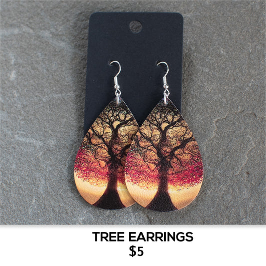 TREE EARRINGS