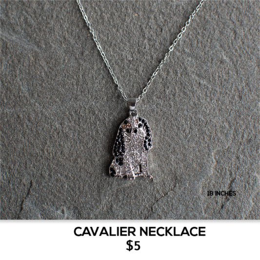 CAVALIER DOG NECKLACE