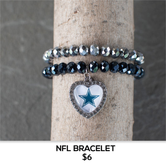 COWBOYS NFL BRACELET