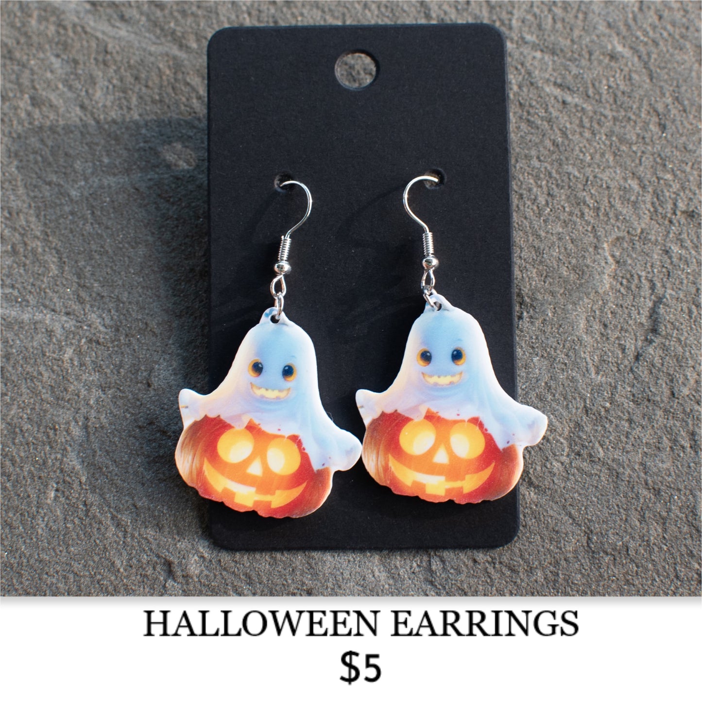 HALLOWEEN EARRINGS - GHOST