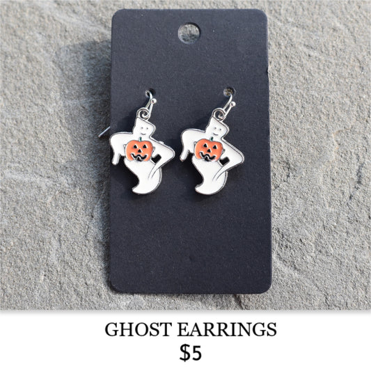 GHOST EARRINGS - HALLOWEEN