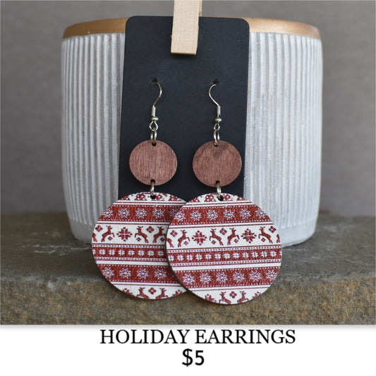 HOLIDAY EARRINGS