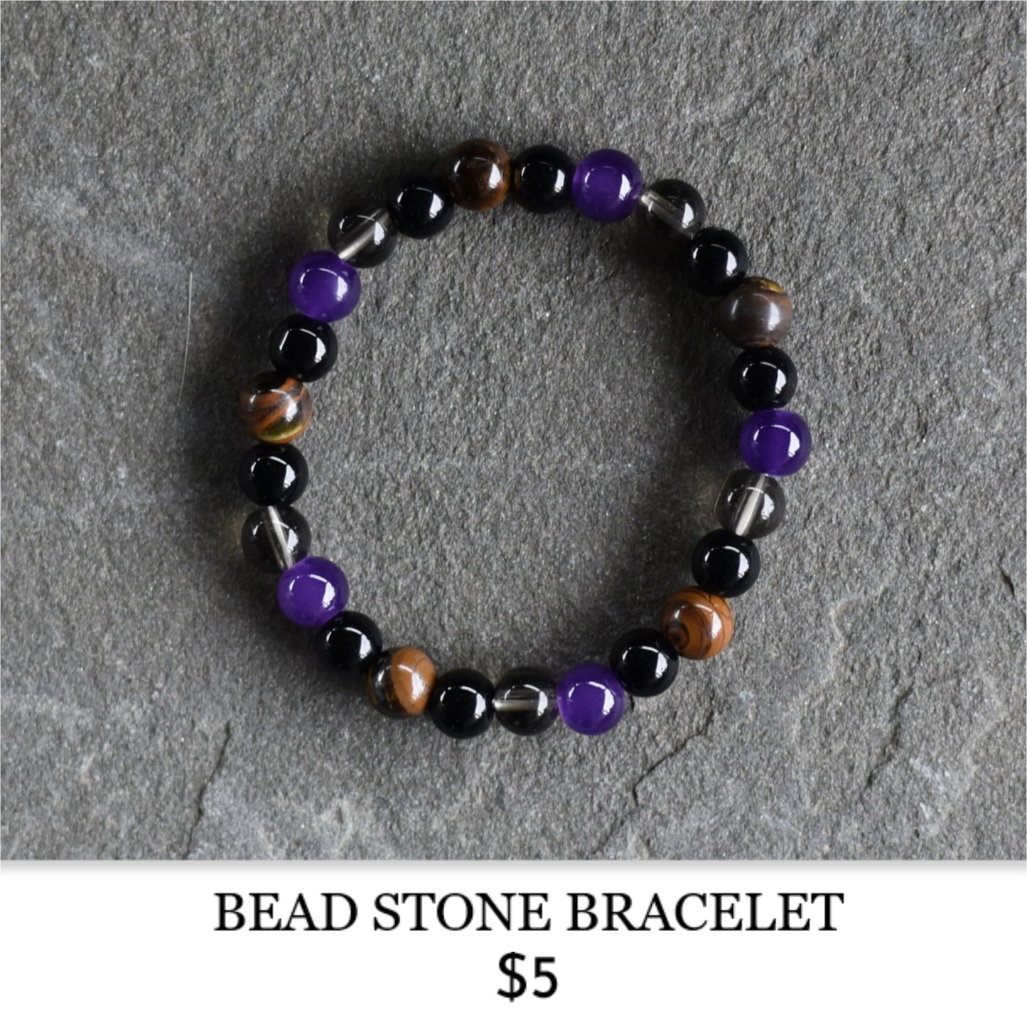 BEAD STONE BRACELET