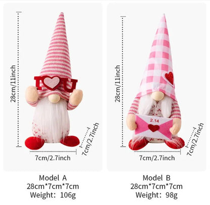 Gnome - Valentine #9 - I Heart U & Envelope - PREORDER 12/12-12/15