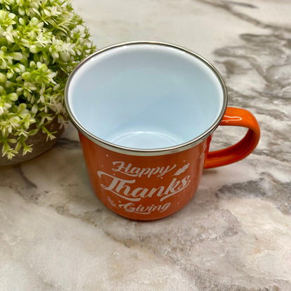 Mug - Fall - Orange Thanksgiving