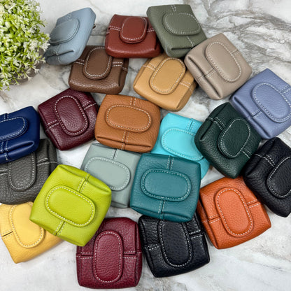 Coin Pouch Wallet - Genuine Leather- PREORDER 12/14-12/17