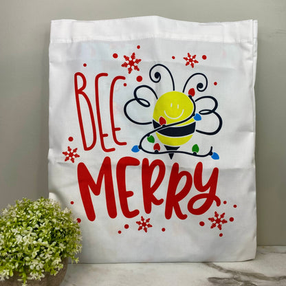 Tote Bag - Christmas - #50 - Bee Merry