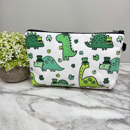 Pouch - St Patrick’s Day - Dinosaur