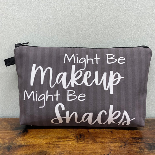 Pouch - Might Be Makeup Grey