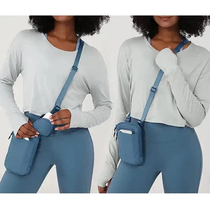 Nylon Crossbody & Belt Bag