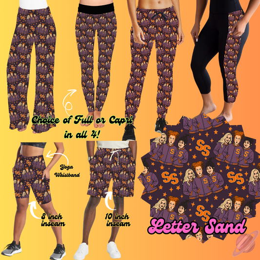 BATCH 116-LETTER SAND-6 STYLE BOTTOMS-PREORDER CLOSING 8/22