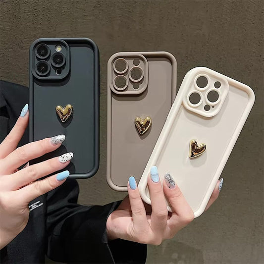 Heart of Gold Phone Case (Multiple Colors)