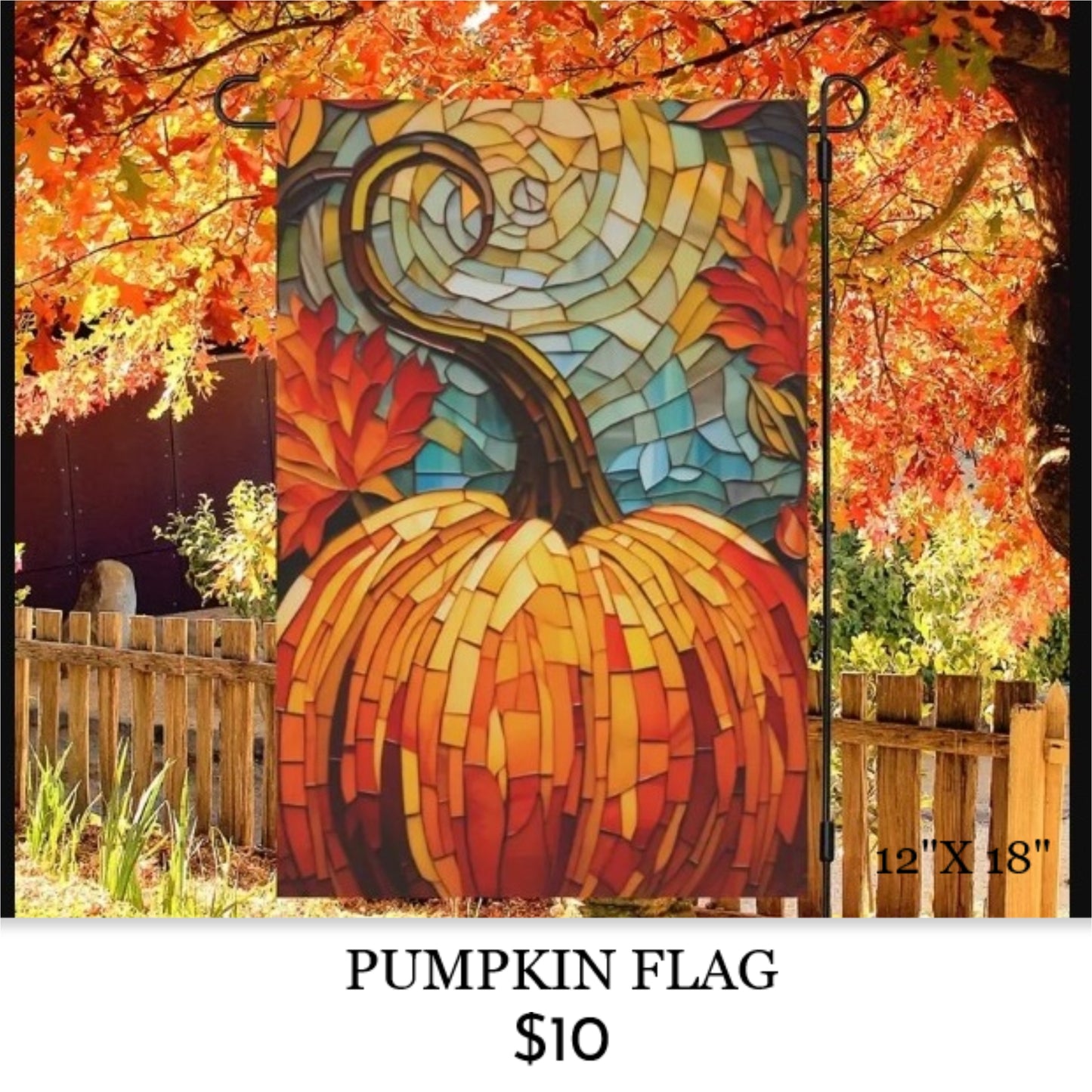 PUMPKIN FLAG