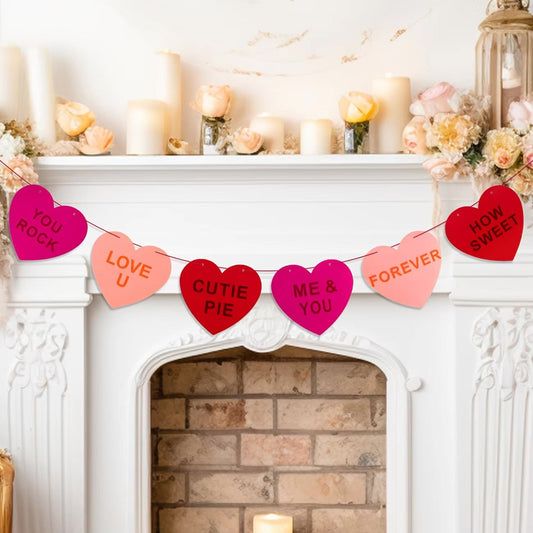 Sweetheart Valentine's Garland Banner