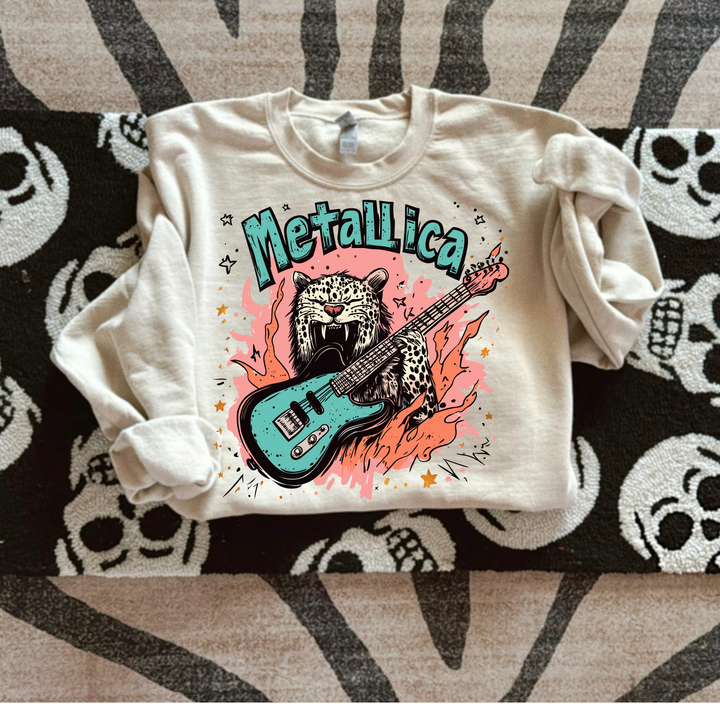 Metal Guitar Sweatshirt