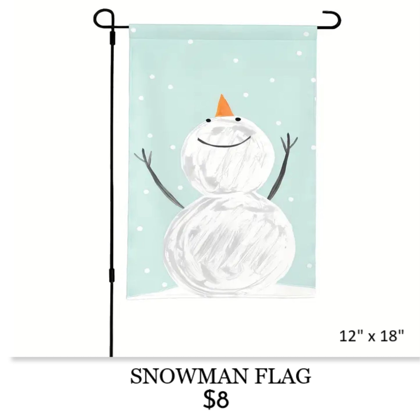 SNOWMAN FLAG