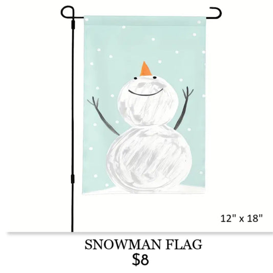 SNOWMAN FLAG