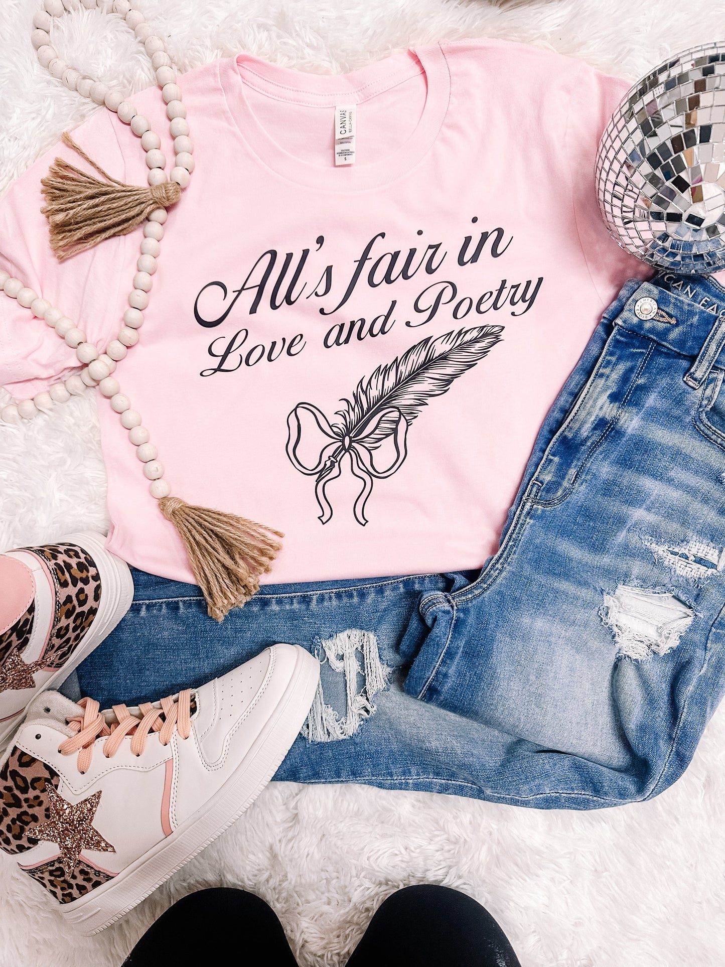 All is Fair in Love & Poetry Graphic Tee