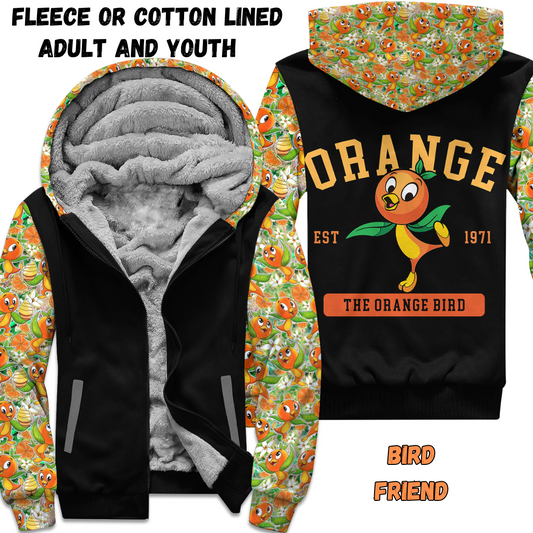 BIRD FRIEND- FLEECE/COTTON JACKET RUN 7-PREORDER CLOSING 11/27 ETA END JAN