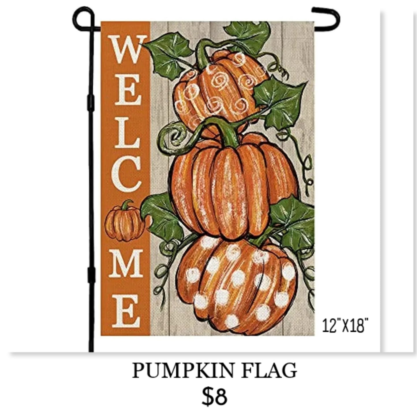 PUMPKIN FLAG