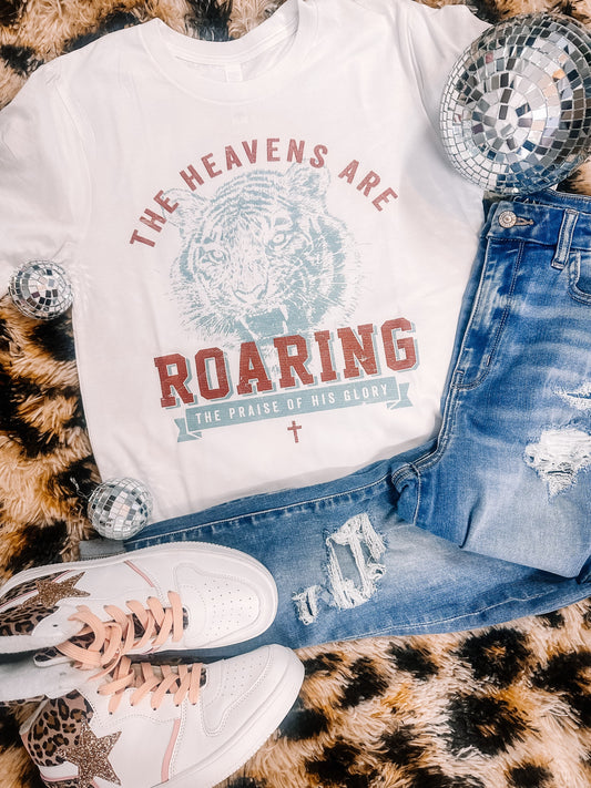 The Heavens are Roaring Faith Graphic Tee